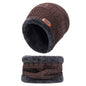 Warm Cashmere Padded Hat Scarf Gloves Set Of Three 93ad3671 6948 4484 afb9 575debadc86c