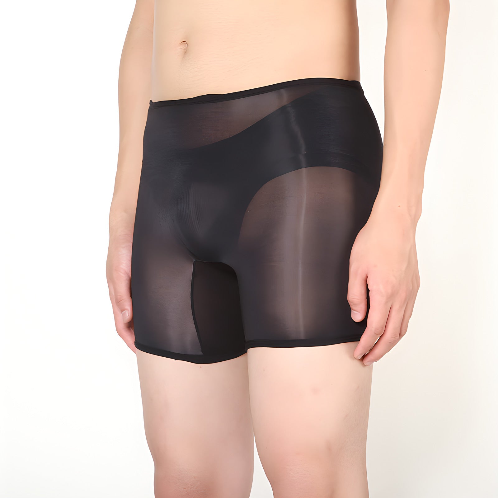 Men's Ultra-thin Shiny Stockings Transparent Bag Independent Warehouse Boxer Briefs 93ba7b5e 72eb 45a8 bc6a 893ccd284769