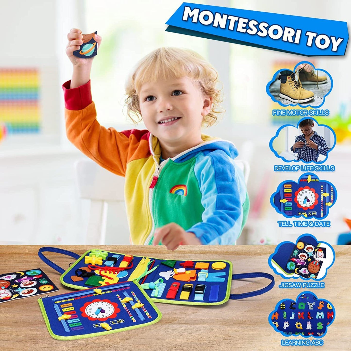 Felt Learning Board Educational Toys 93d0088e 511b 41b9 9603 d888d15f7026