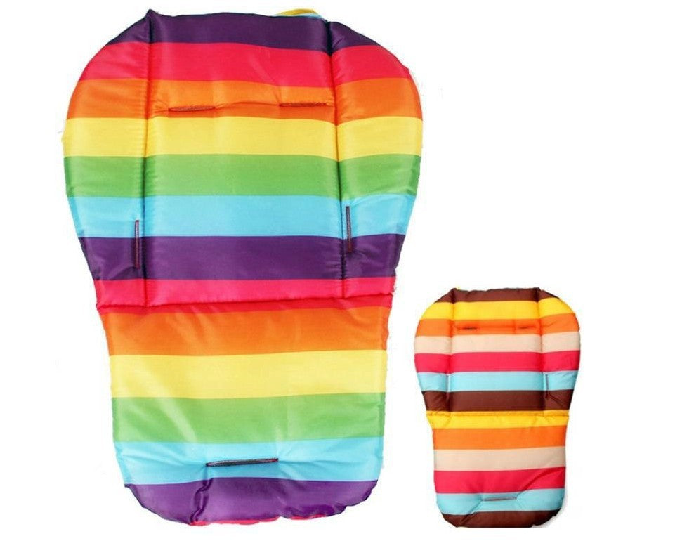 Baby Stroller Cushion Stroller Accessories Double-sided Available Cotton Cushion Children's Dining Chair Cushion 93d5a1a9 9e3
