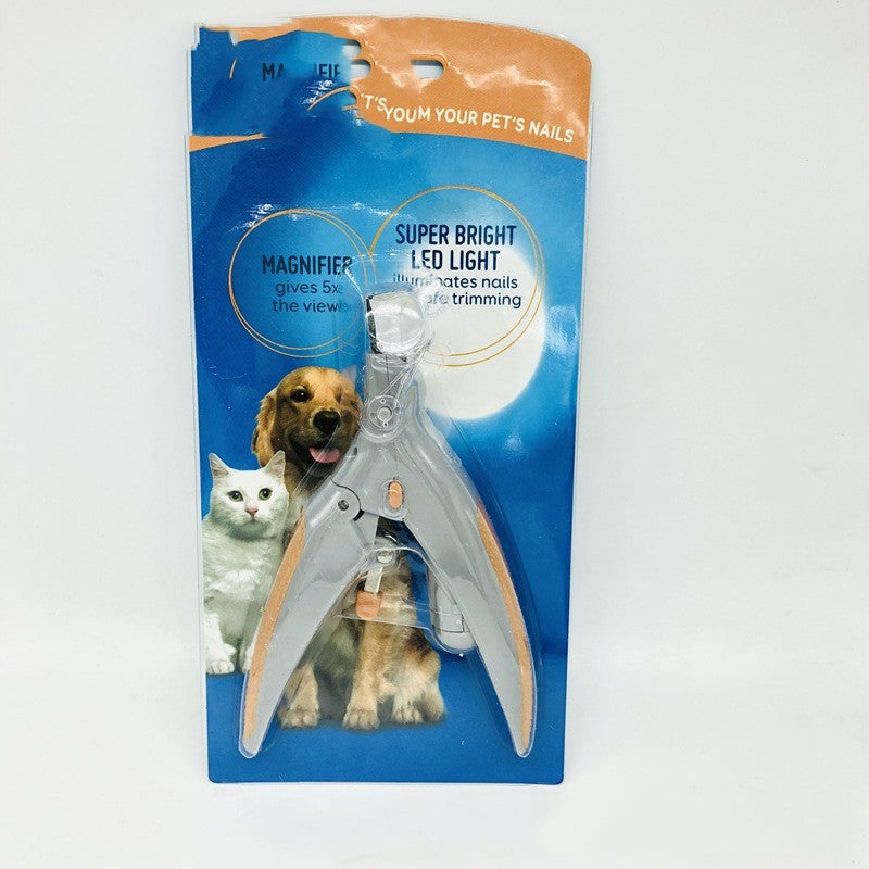 Pet LED With Light Nail Scissors Dogs And Cats Cleaning Scissors Beauty Luminous Nail Clippers 93ee28d4 f830 4857 9ba3 1b4114