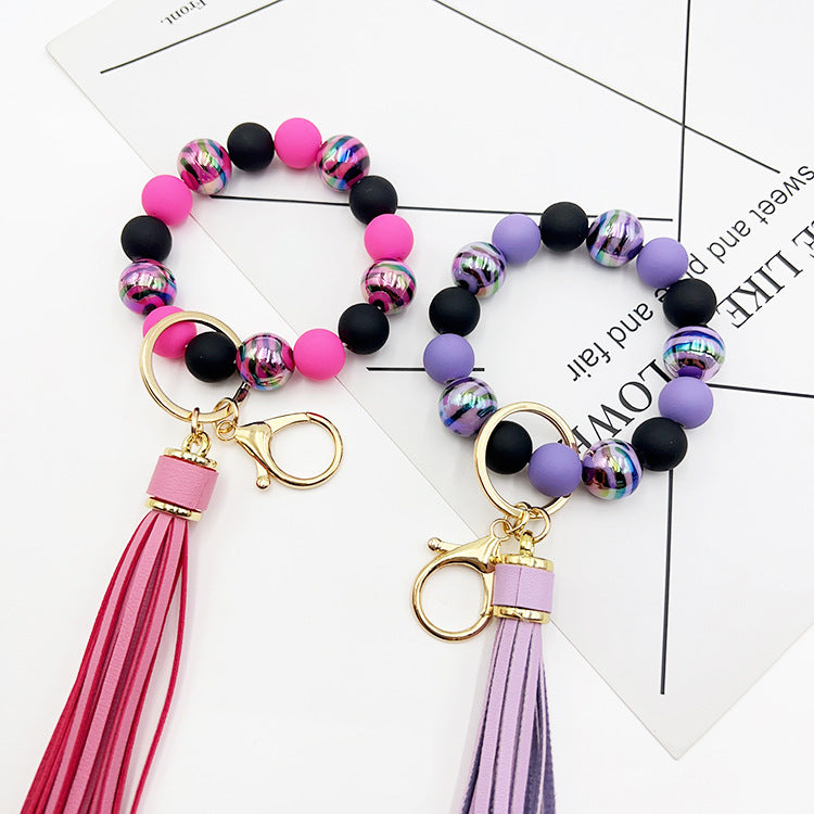 Handmade Beaded Bracelet Tassel Key Chain 93ef2d27 3e15 443b bea4 56155ad93d82
