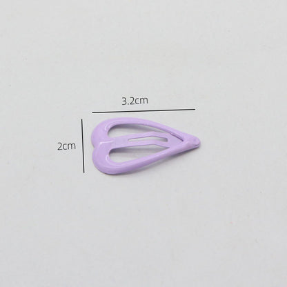 Oil Dripping Spray Paint Side Clip Bang Clip Love Children's Hair Accessories 93f0a6ff 64a1 472f 9b09 35475569fd38