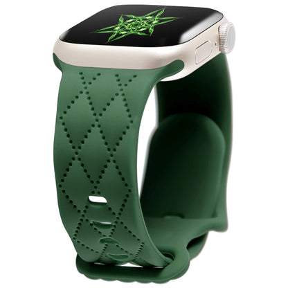 For Watch S9 Texture IwatchS8ULTRAL Silicone Butterfly Buckle Strap 93f1ae69 49ce 421e b76b ea415669d496