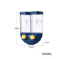 Kitchen supplies small general merchandise grain storage box food sealed can household grain storage tank plastic can 9408286