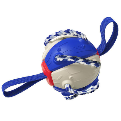 Interactive Dog Football Soccer Ball With Tabs Inflated Training Toy Outdoor Border Collie Balls Pet Products 94190403 1771 4