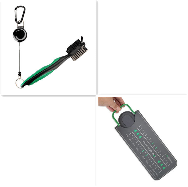 Double-sided brush for golf swing 941d4755 18c4 4e91 a05e 9a76f1670553