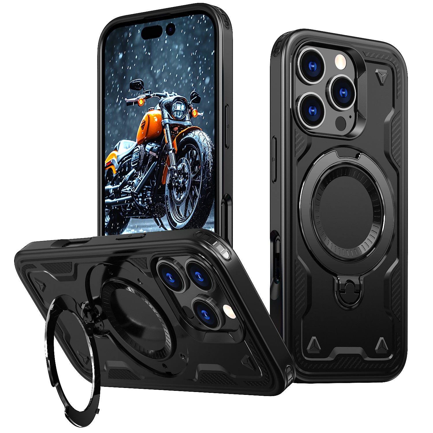 Simple Magnetic 360 Rotating Bracket Phone Case 94246308 d5db 4b29 8b7e e7ef62149740