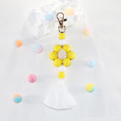 Creative Silicone Tassel Key Chain 9431ea29 e96a 4b26 8da2 37207c120388