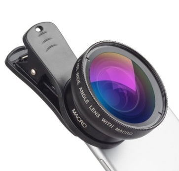 Phone Lens kit 0.45x Super Wide Angle & 12.5x Super Macro Lens HD Camera Lentes - 图片 1