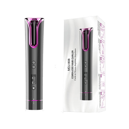Automatic Hair Curler USB Cordless Wireless Auto Ceramic Curling Iron Hair Waver T Waves Iron Curling Wand Air Curler 9433621