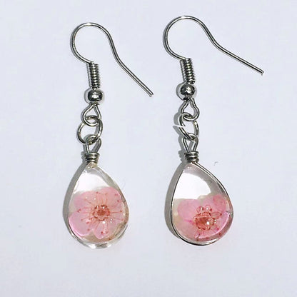 Fashion Drop-shaped Dried Flower Earrings 9438849f 8843 4fdb a293 c97ef9a19929