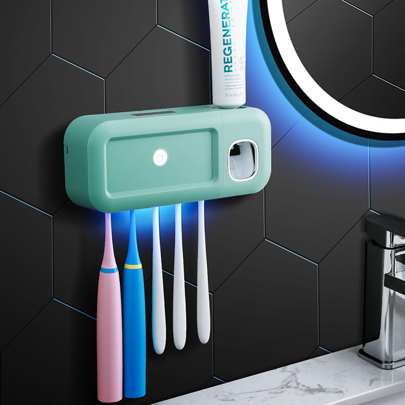 Punch-free Multifunctional Disinfection Toothbrush Holder 9444f91b 80e3 4b41 829f 07d29eb2b997
