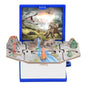3D Dinosaur Pop-up Book Keychain Children Creative Decompression Toy - HD Wireless Product #7