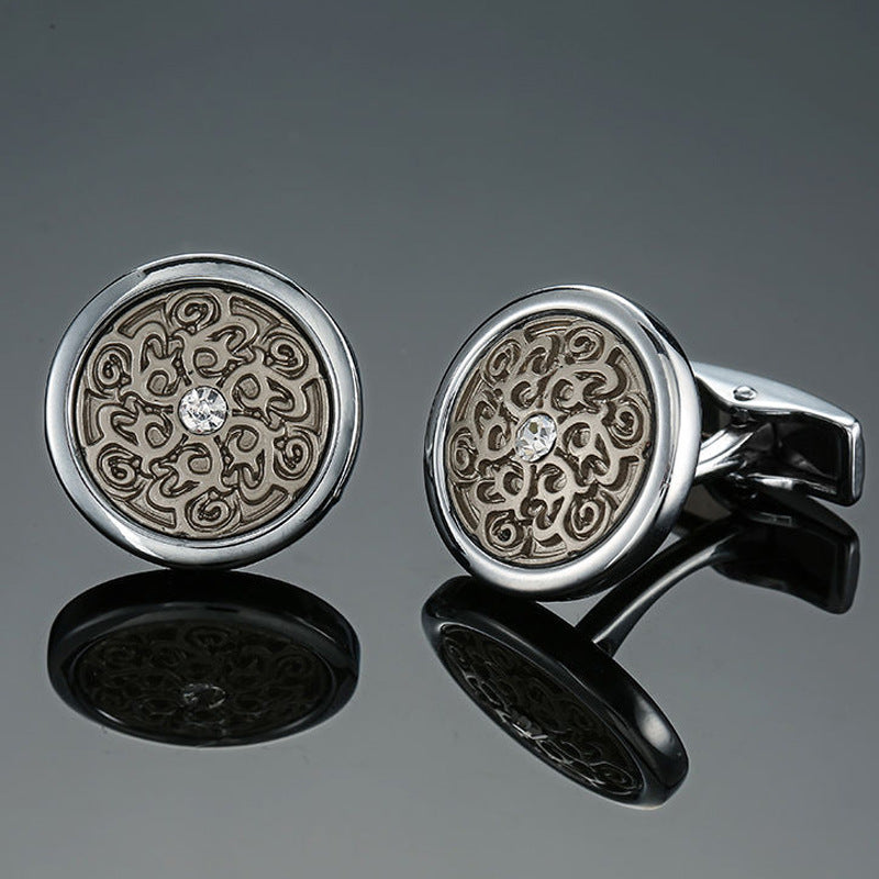 Men's French Retro Pattern Cufflinks 9451120517 371375515