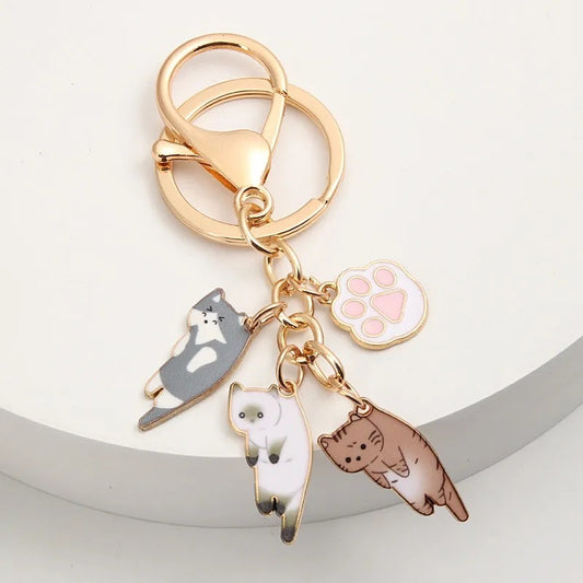 Cartoon Pet Cat Paw Keychain Ornaments 94527f00 4eb1 4250 b2b5 896cf542a00a