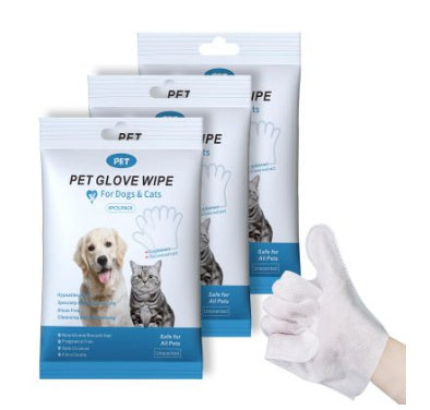 Pet Disposable Gloves Cat Dog Cleaning Dry Cleaning Gloves Pet Products 9460bc54 ea6d 4c9f 9fb3 5d834579f5af