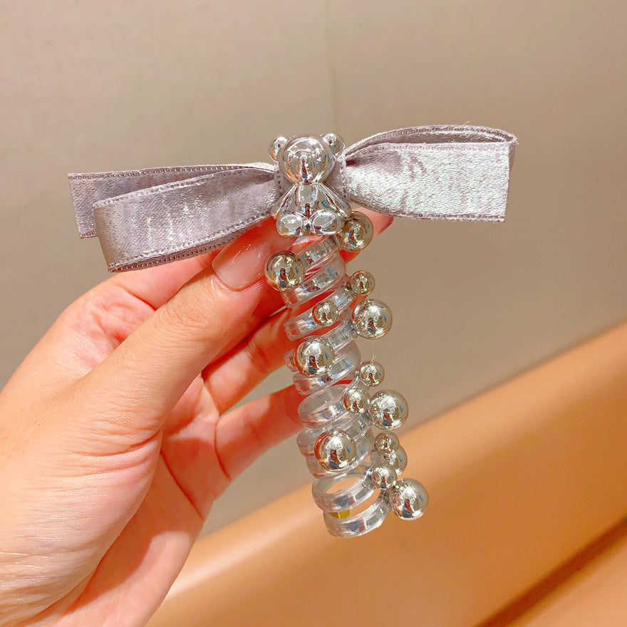 Bow Phone Line Hair Ring Durable Headband 946917f5 7aa1 4ab6 8661 eb7ba18bdff1