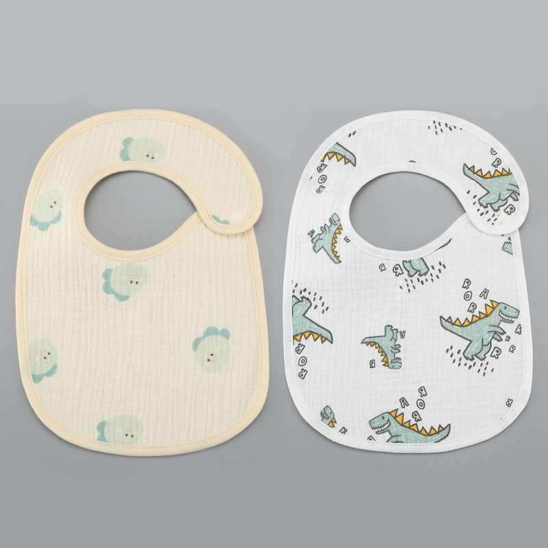Thin Kids' Bib Pure Cotton Waterproof Gauze Saliva Towel 946a5ad0 e2e9 46e4 9c7e 76db454eee73