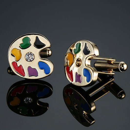 Men's French Retro Pattern Cufflinks 9472214674 371375515