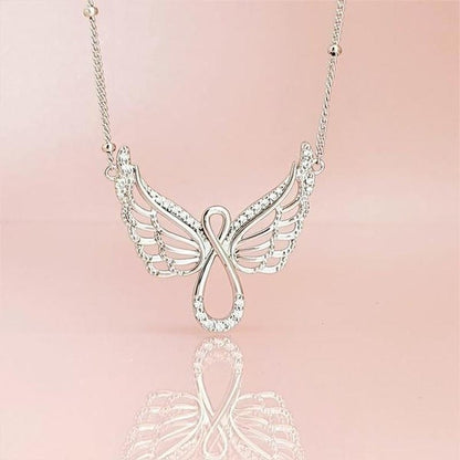 Angel Wing Diamond Angel Wing Lady Necklace 94773145872