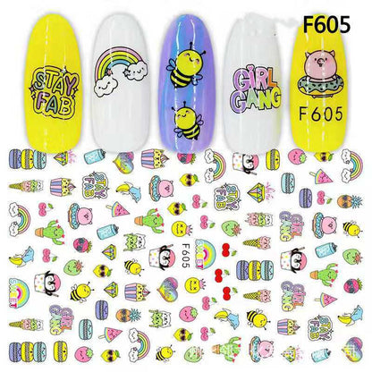 Japanese Three-dimensional 5D Embossed Nail Stickers 947c0201 c0e5 412d 8f7c 0e69dbb22a43