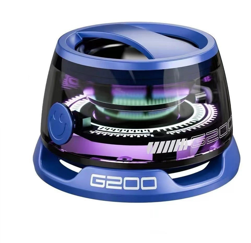 Portable Bluetooth Speaker G200 RGB Lighting Speaker BT5.3 Mini Sound Box 7 Hours Playback Magnetic Phone Holder 948e8fca 3e3
