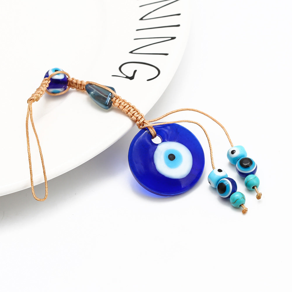 Evil Eye Bead Ornaments Wall Decoration Braided String Decoration Home Living Room Car 94a952ee a4fd 46ed a35a d7e2c8c83345