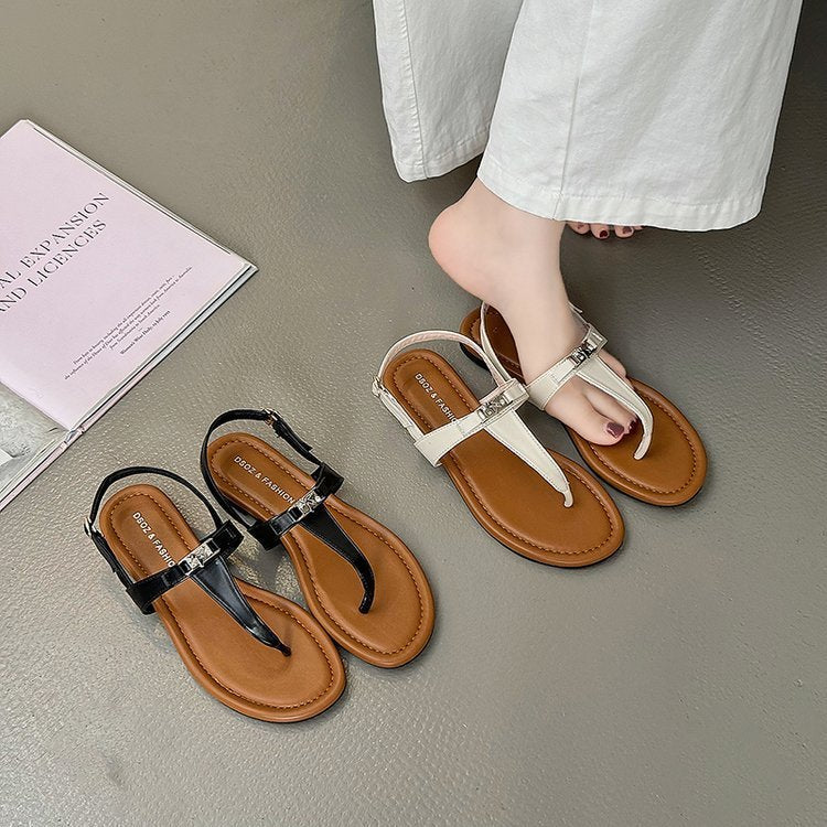 Women's Flat Sandals Summer New Strap 94aff3d0 85f8 4671 b8f0 f43e66124bc8