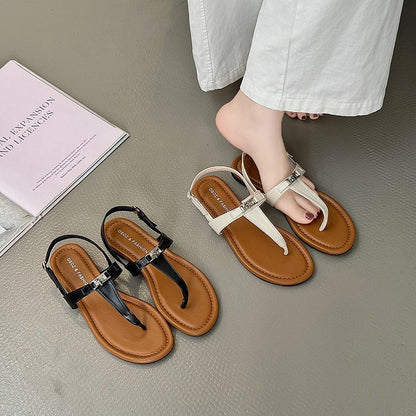 Women's Flat Sandals Summer New Strap 94aff3d0 85f8 4671 b8f0 f43e66124bc8