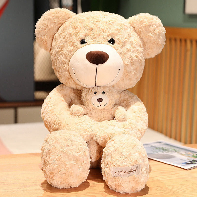 Siamese Mother And Child Bear Doll Cute Plush Toy 94b0b12f 894c 46a2 bf23 2cdb4e4613d8