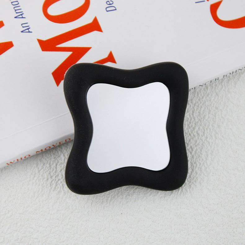 Irregular Mirror Transparent Air Bag Bracket Ins Blogger The Same Model Mobile Phone Bracket - 图片 10