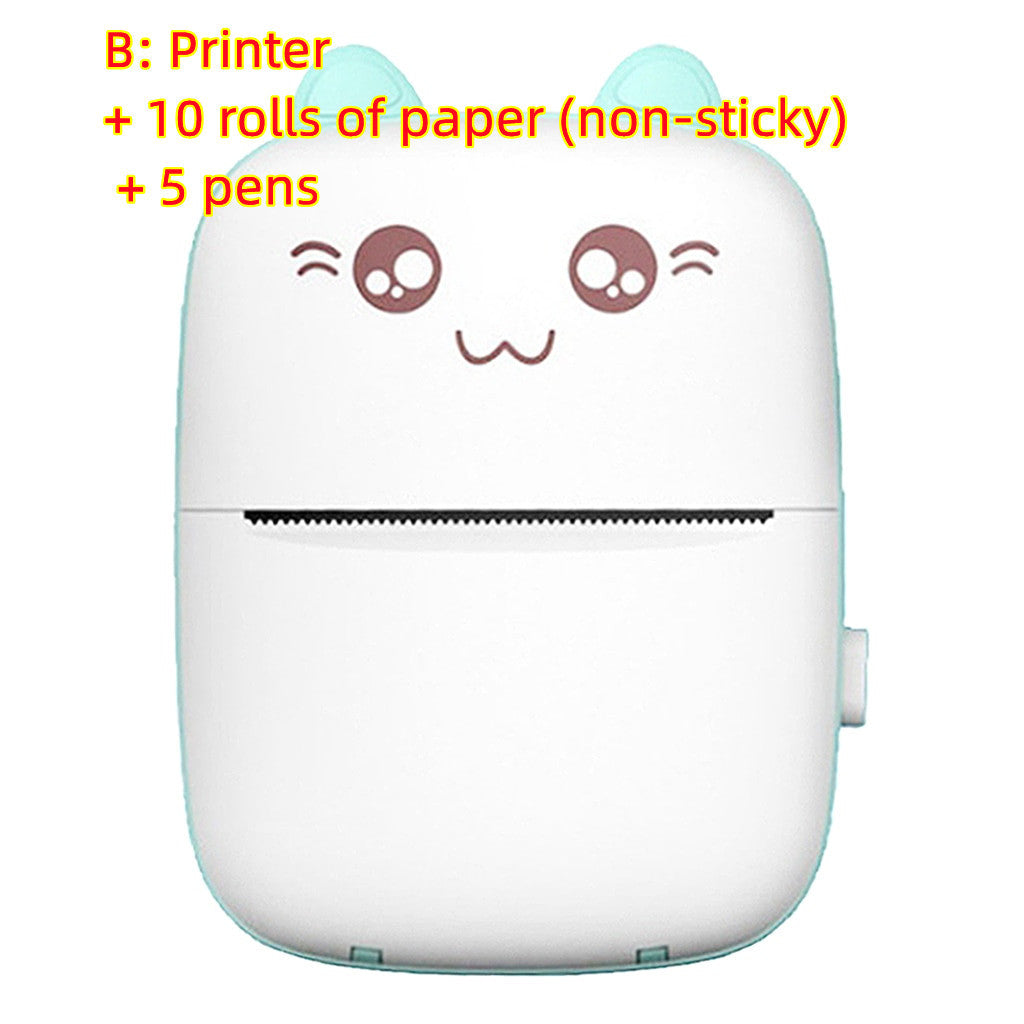 Mini Printer Portable Mini Bluetooth WiFi New Wrong Printer Mobile Phone Photo Title Note Hot Print Pocket Student Error Label Printer - 图片 21