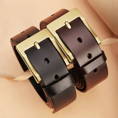 Belt Men's Pin Buckle Business Casual Simple 94f610ab a979 4d17 ac3f bd598936a103