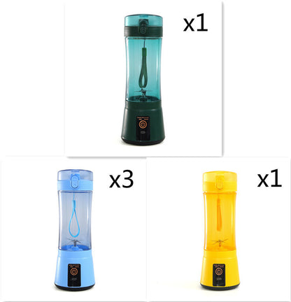 Portable Electric Fruit Juicer Wireless USB Rechargeable Mini Mixer Multifunction Summer Smoothie Blender Machine Kitchen Sup