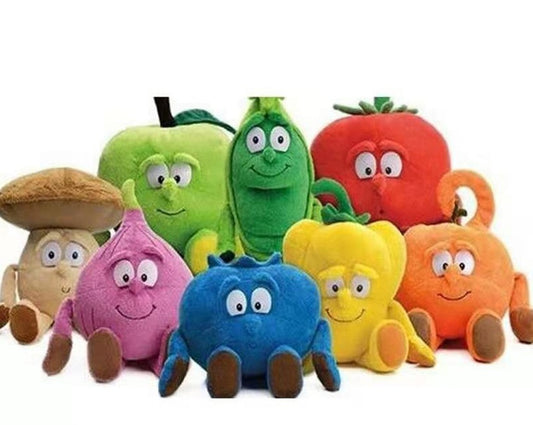 Vegetables and Fruits, Pumpkin and Watermelon Plush Toys 94ff61ed 3eef 49e2 bbeb fd4d614f16a4