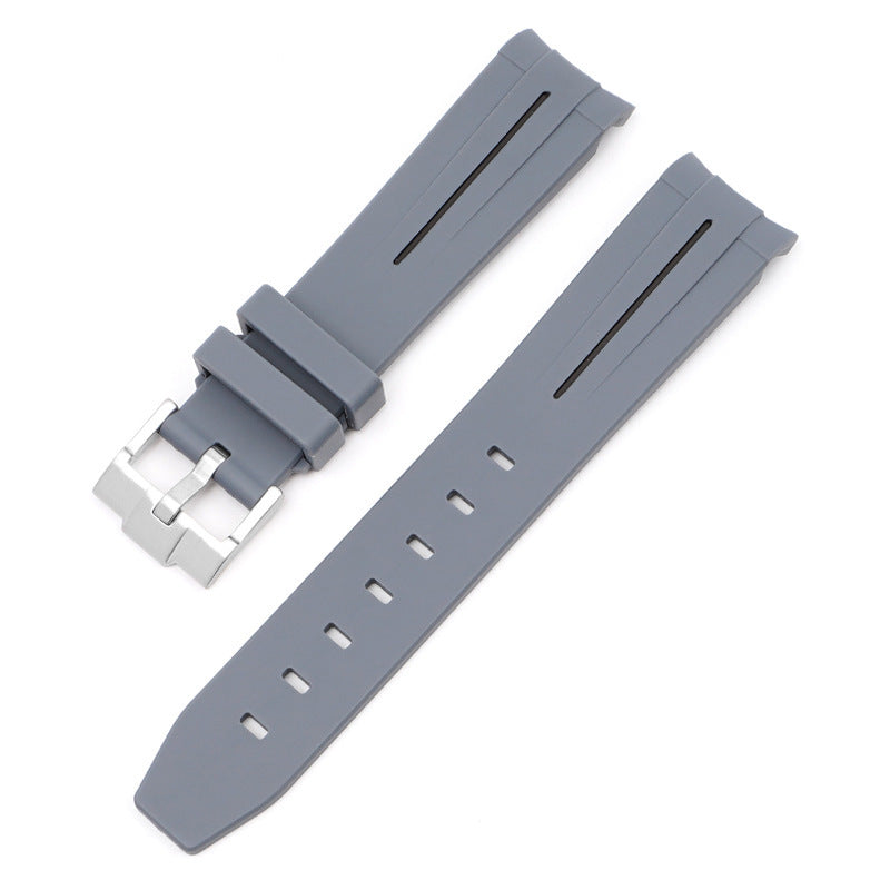 Mercury Arc Rubber Watch Strap Men's And Women's Waterproof 20mm 94ffa6ee 8464 483d 9254 c75c573cdfde