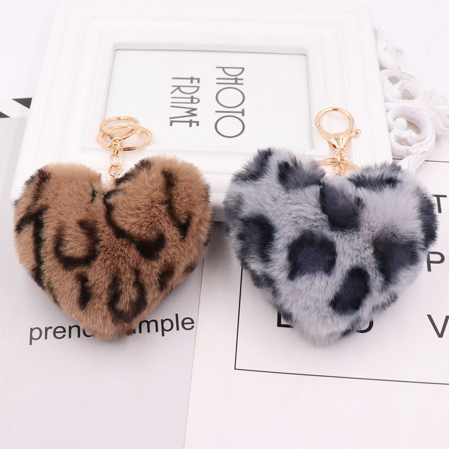 Heart Keychain Fashion Women's Plush 9501903993 1763093638
