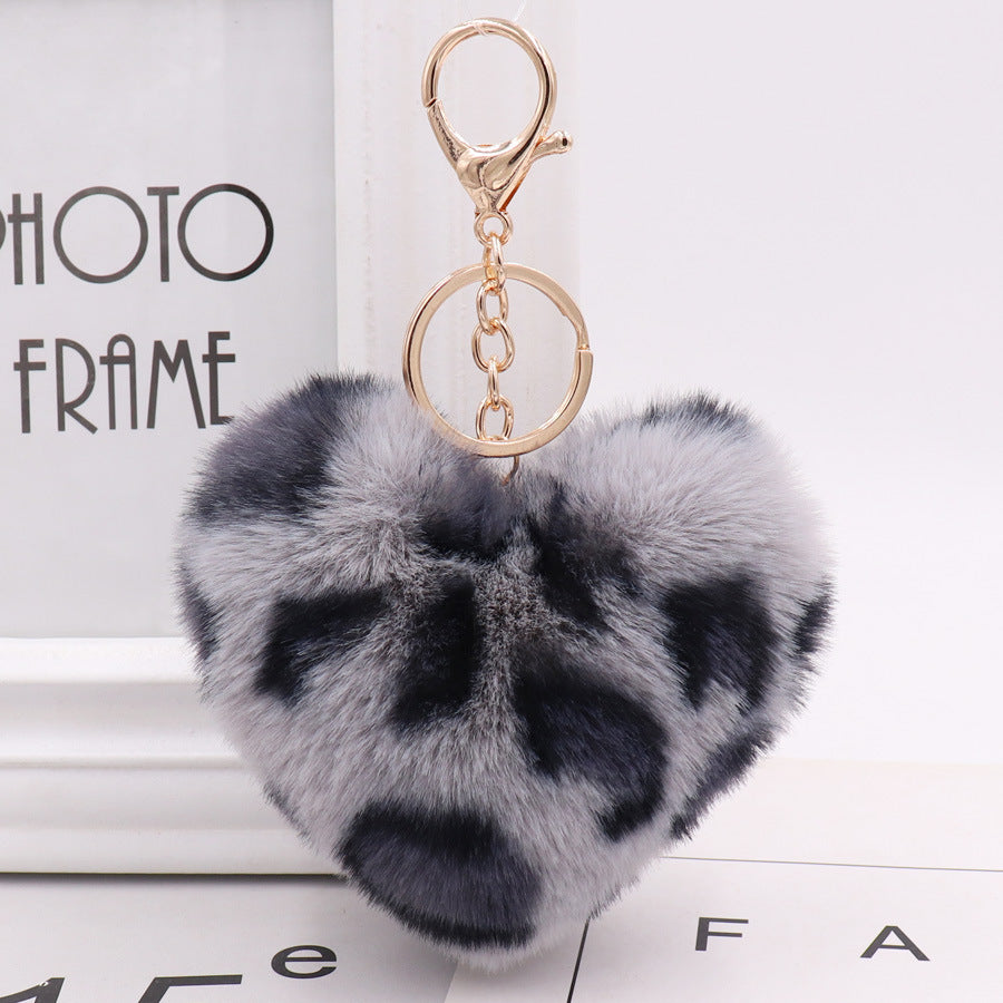 Heart Keychain Fashion Women's Plush 9501921755 1763093638