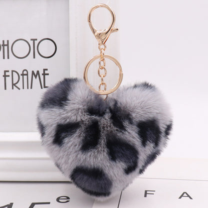 Heart Keychain Fashion Women's Plush 9501921755 1763093638
