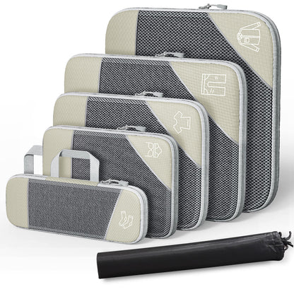 Travel Can Be Compression Storage Bag Suit With Shoe Bag Mesh Visual Luggage Organizing 950a6309 811c 4153 9968 c00074f91019