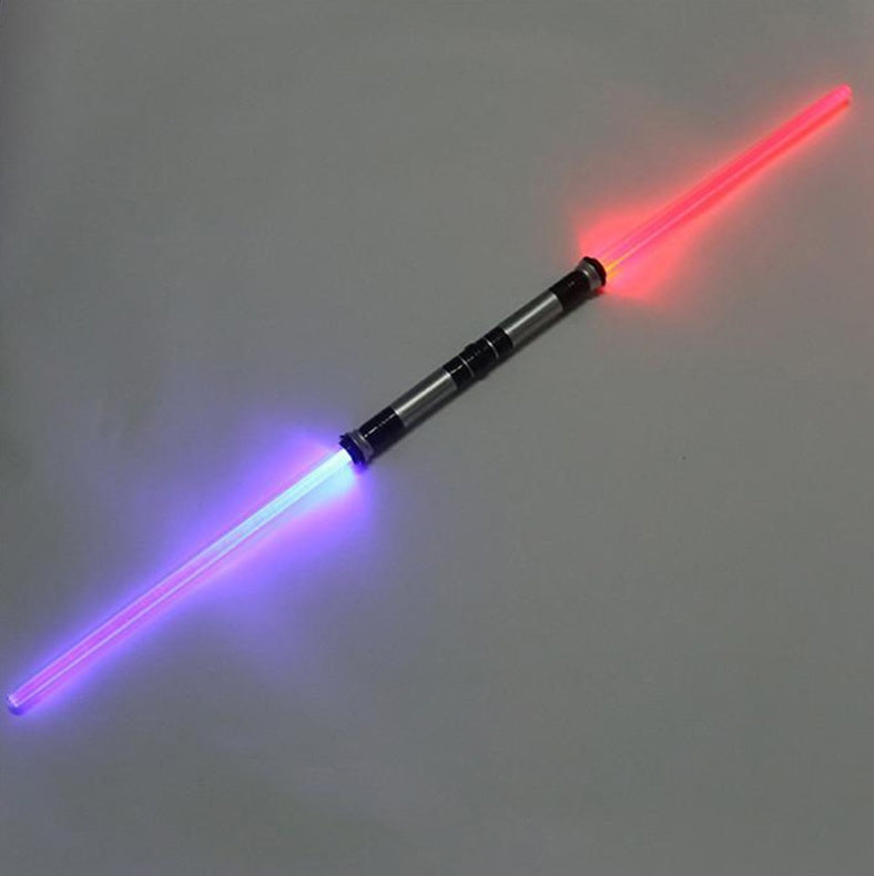 Laser Toy With Sound Laser Darth Vader Sword Cosplay Bow Toy Double Lightsaber 951441907990