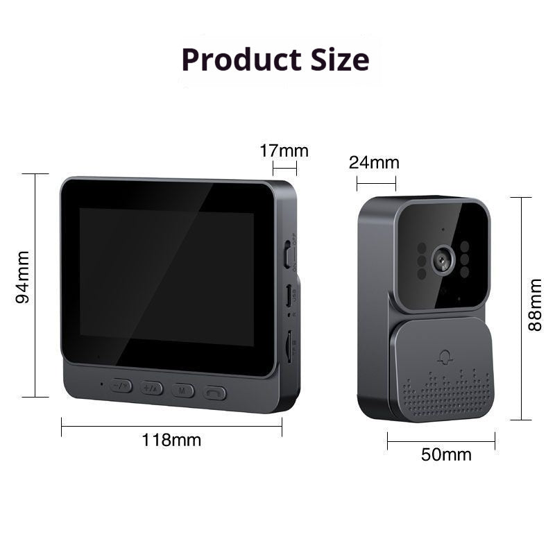 Smart Punch-free Household Wireless Camera Visual Door 951f4204 18a1 4b7a aae3 ad9a57691ef6 fine