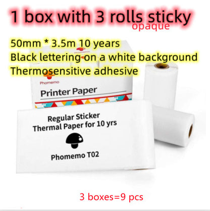Portable Mini Thermal Label Printer Home Photo Printer Student Wrong Question Printer Bluetooth-compatible Mini Label Printer Price Tag - 图片 71