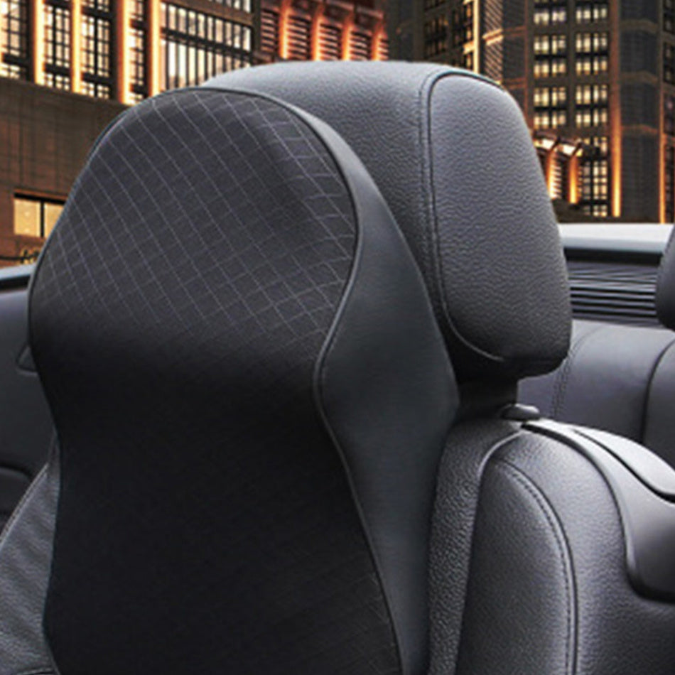 Memory foam headrest for car 952ea611 da31 4d20 a1a1 73464569b02a