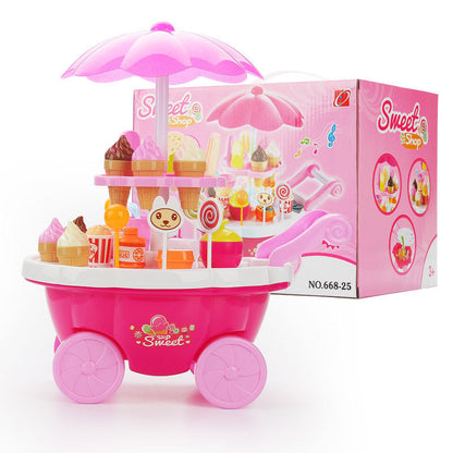 Children pretend play toys simulation candy Cart 954763253748
