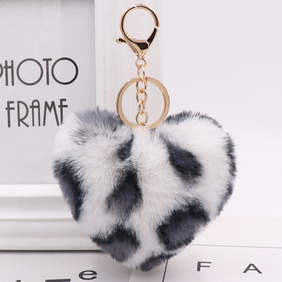 Heart Keychain Fashion Women's Plush 9548243944 1763093638