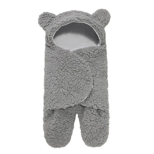 Lamb Plush Sleeping Bag Newborn Baby Swaddling Quilt 956588028548