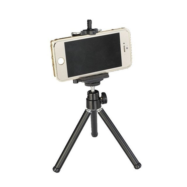 Compatible WithApple, Compatible WithApple , Universal Mini Flexible Tripod Stand ForCanonNikon Digital Cameras Camcorder - 图片 3