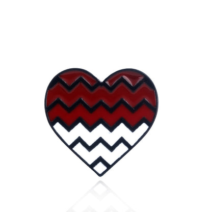Love Double Peak Cartoon Character Pin Accessories 9580059089 2580613